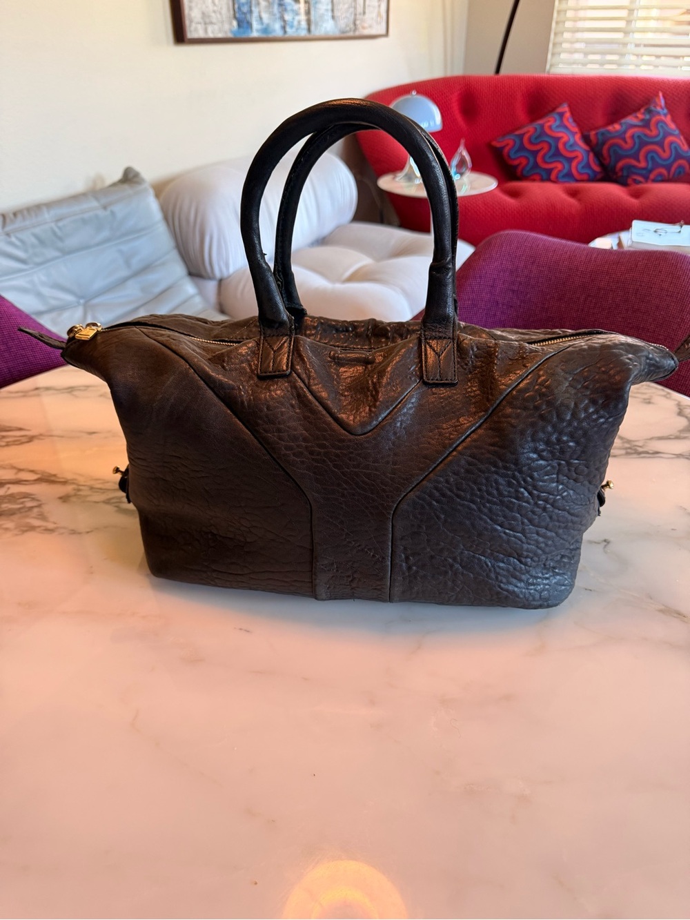 Vintage YSL Easy Y Boston Bag